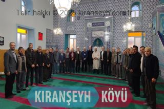 Kütahya Müftüsü Kıranşeyh Köyünde Sabah Namazı kıldırdı başlıklı haber resmi