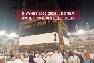2023-2024 1. Dönem Umre fiyatları belli oldu başlıklı haber resmi